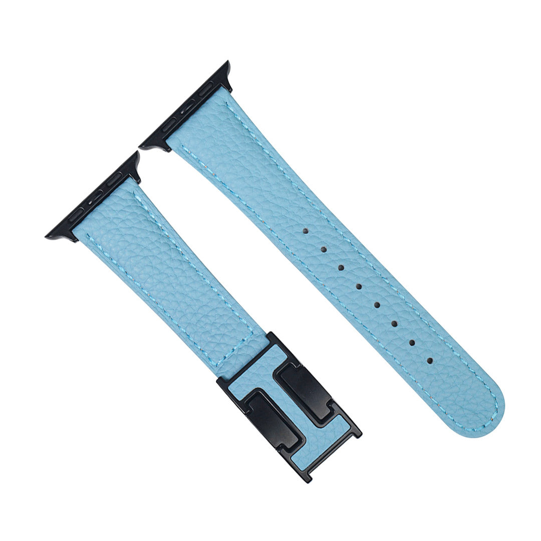 Pebbled Leather Holiday Strap for Apple Watch