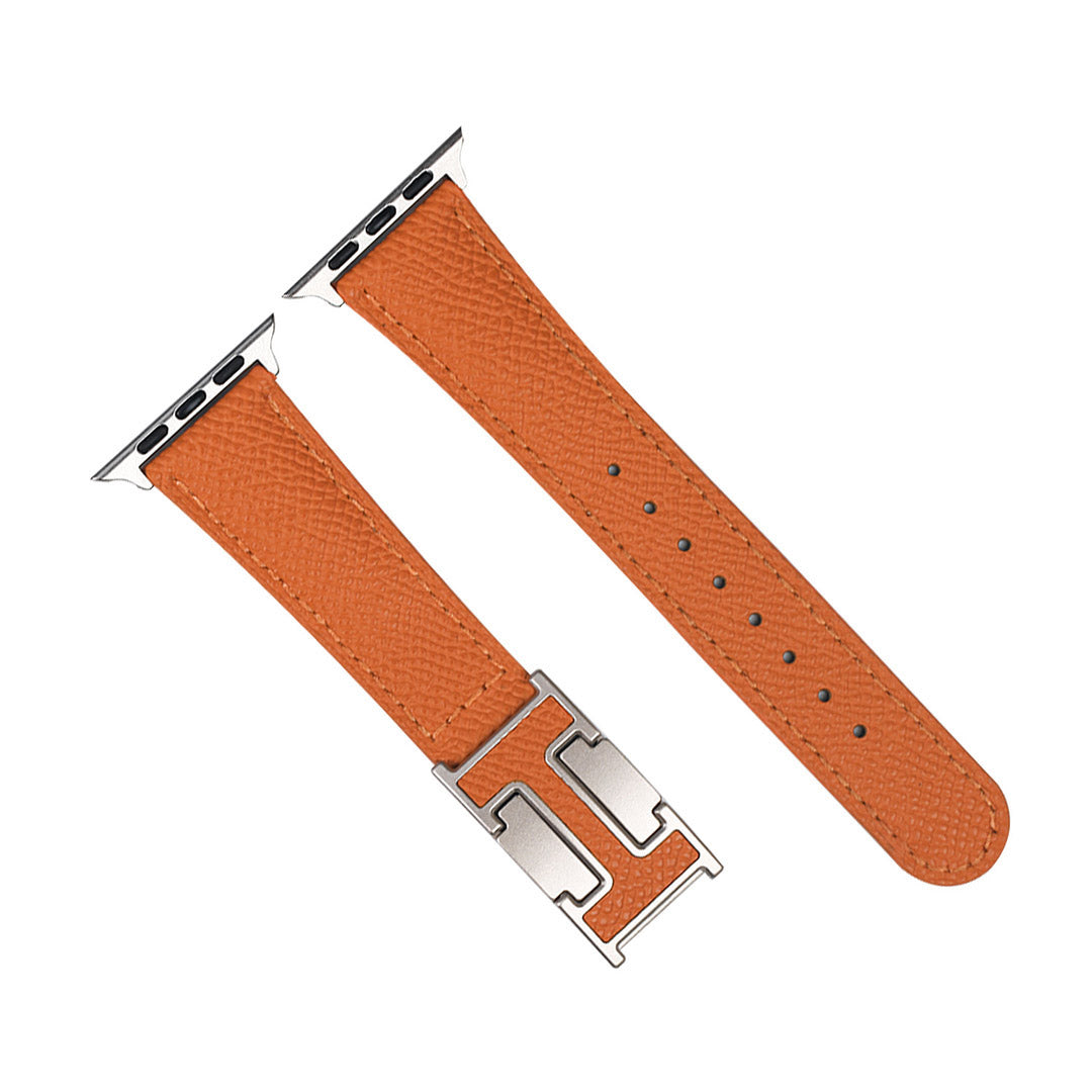 Pebbled Leather Holiday Strap for Apple Watch
