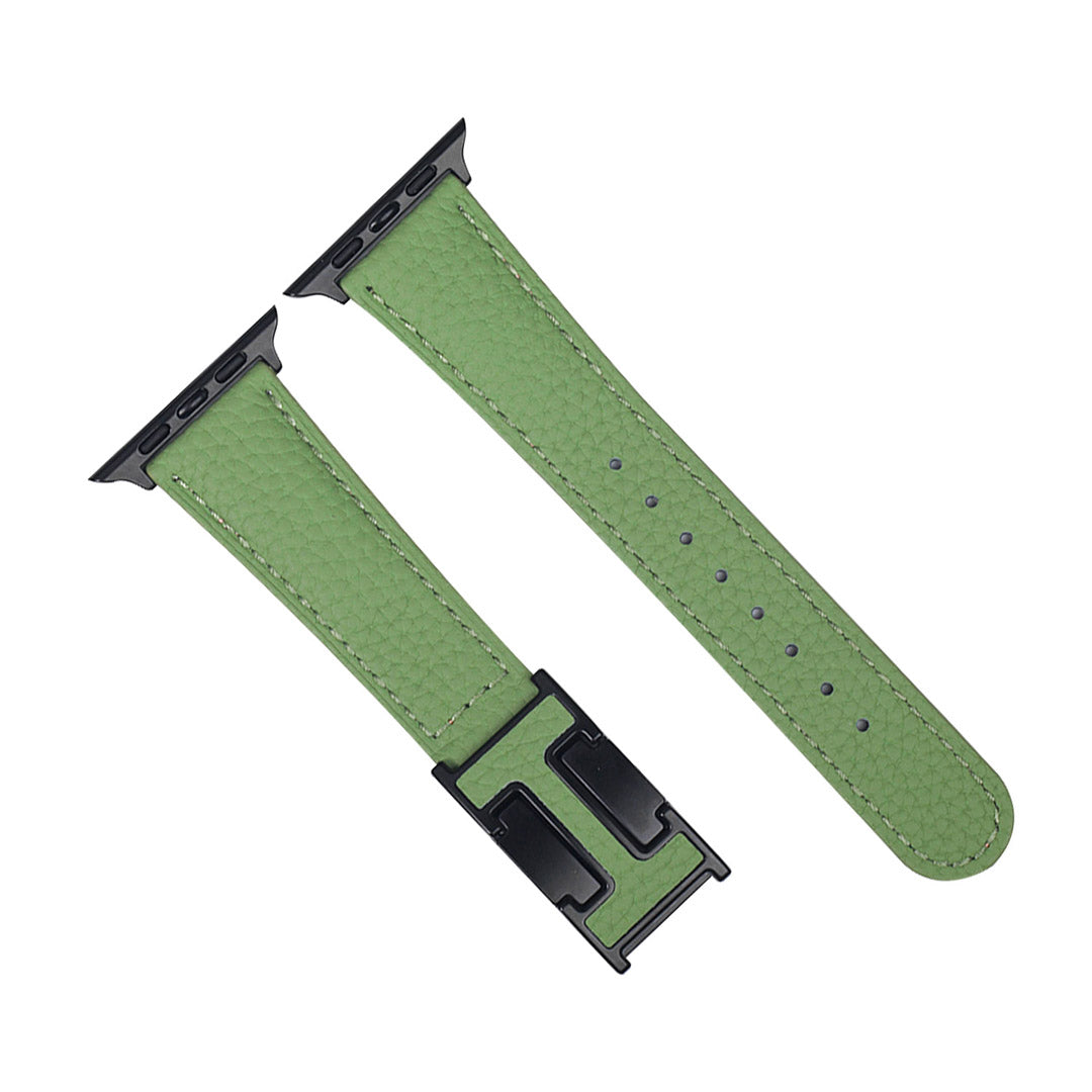 Pebbled Leather Holiday Strap for Apple Watch