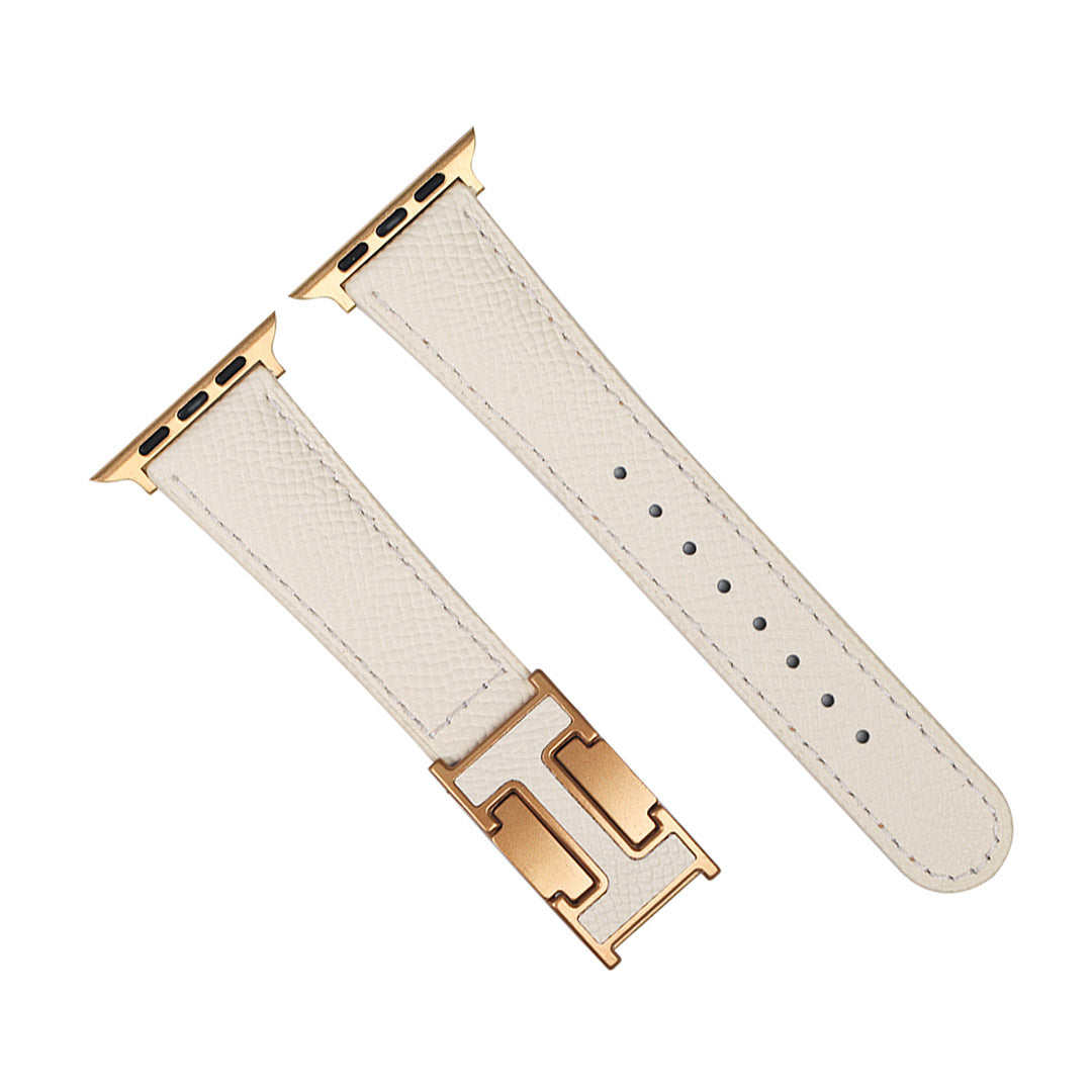 Pebbled Leather Holiday Strap for Apple Watch