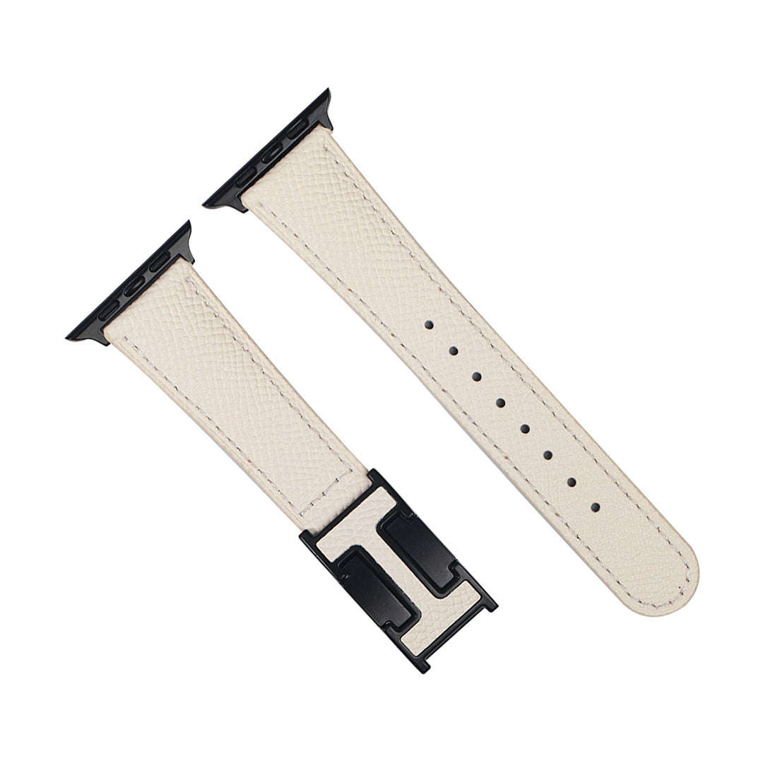 Pebbled Leather Holiday Strap for Apple Watch