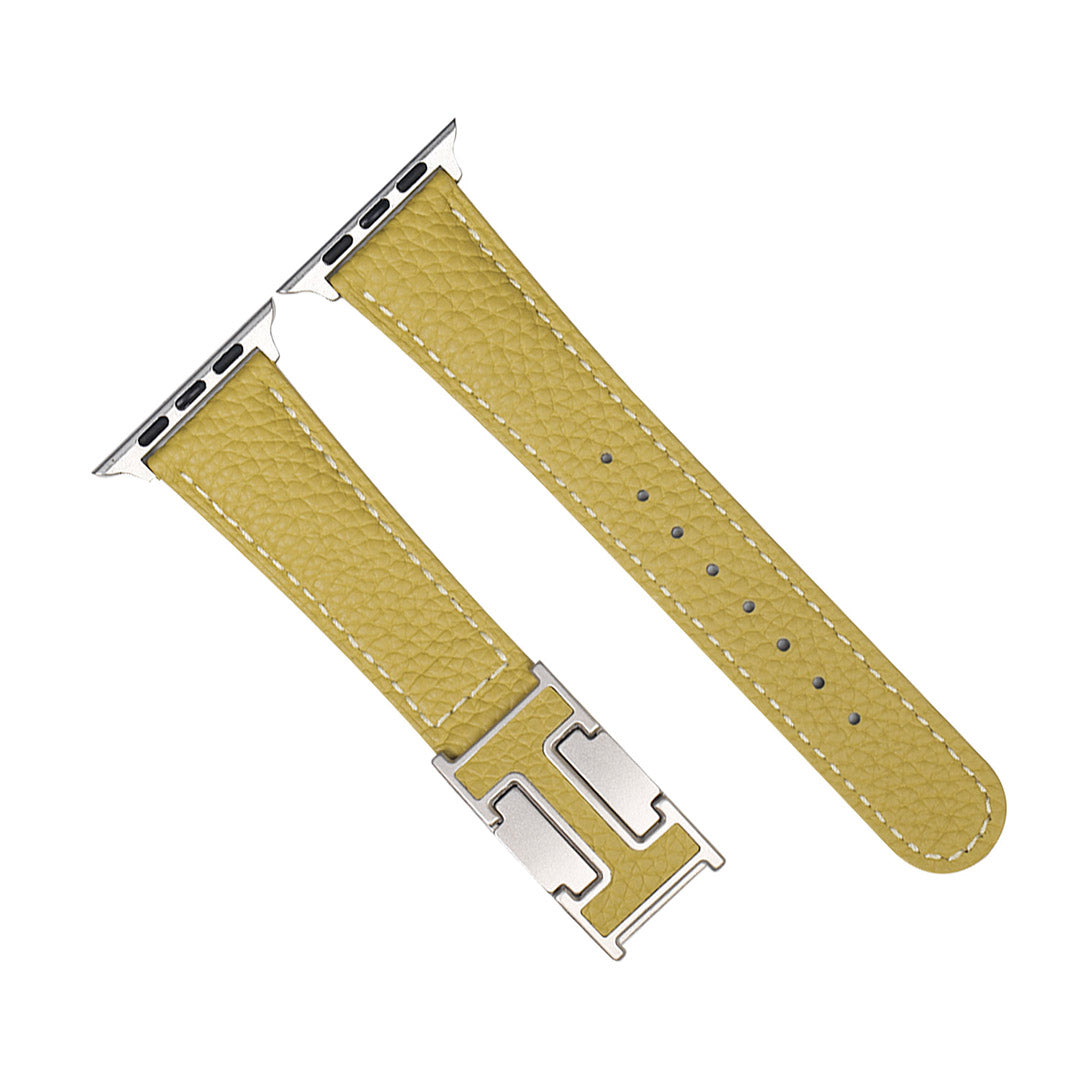 Pebbled Leather Holiday Strap for Apple Watch