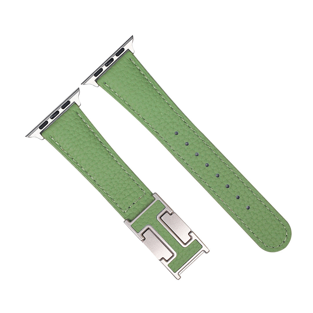 Pebbled Leather Holiday Strap for Apple Watch