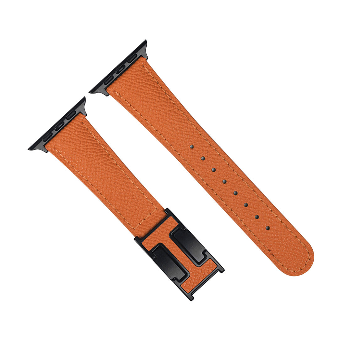 Pebbled Leather Holiday Strap for Apple Watch