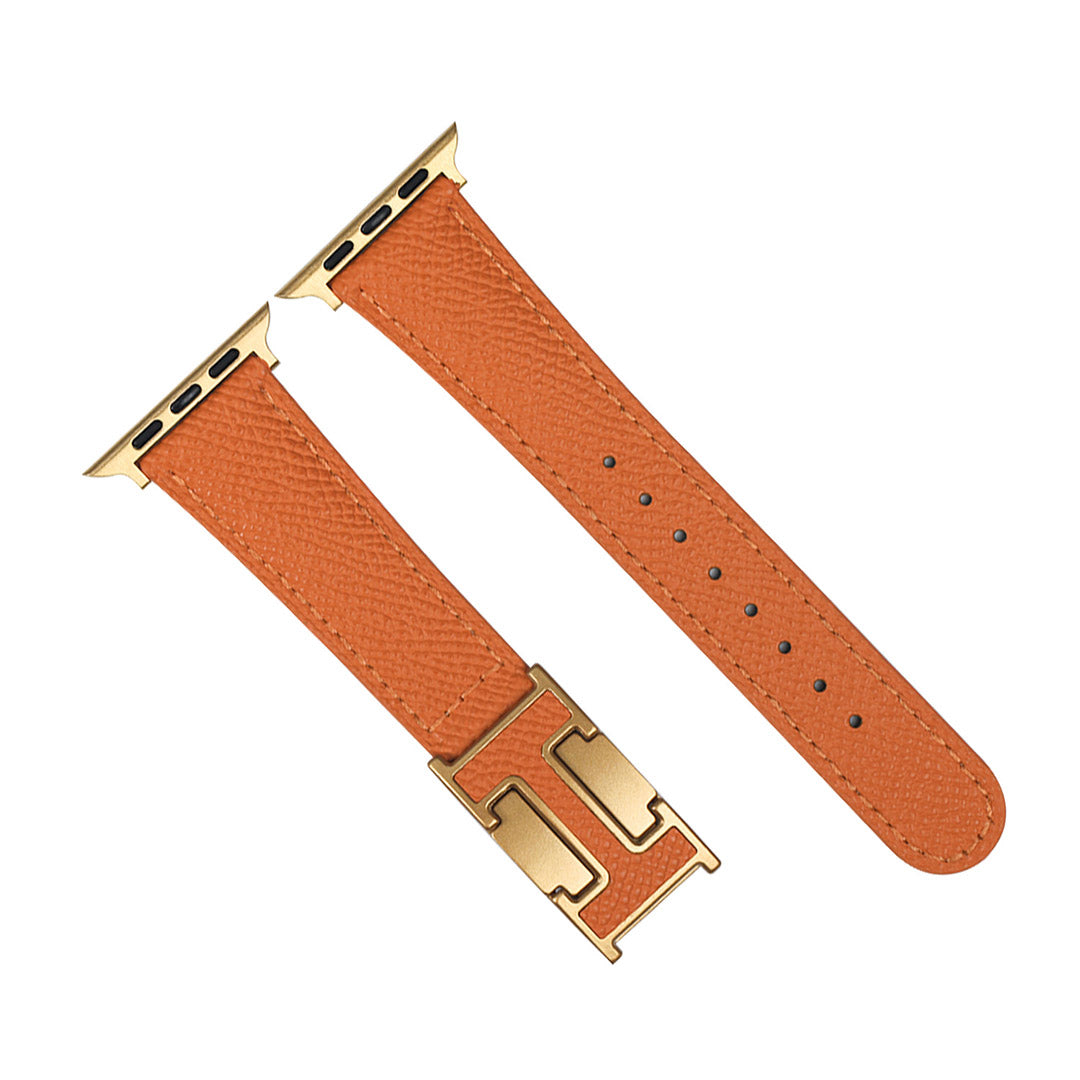 Pebbled Leather Holiday Strap for Apple Watch