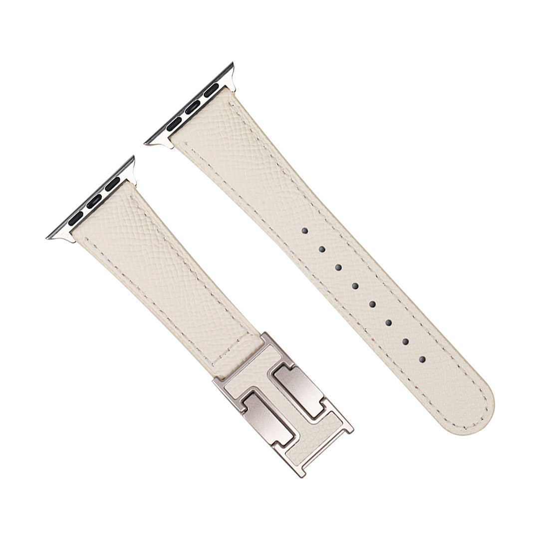 Pebbled Leather Holiday Strap for Apple Watch