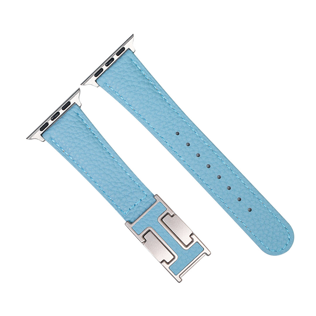 Pebbled Leather Holiday Strap for Apple Watch