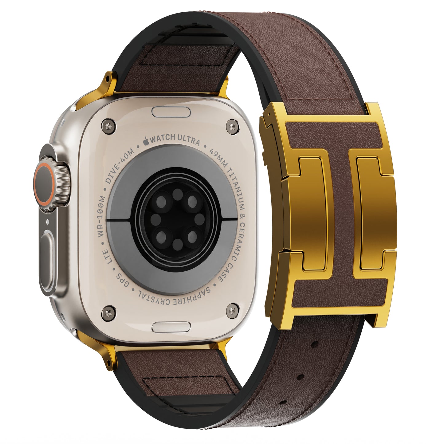 Leather Holiday Watch Strap for Apple Watch