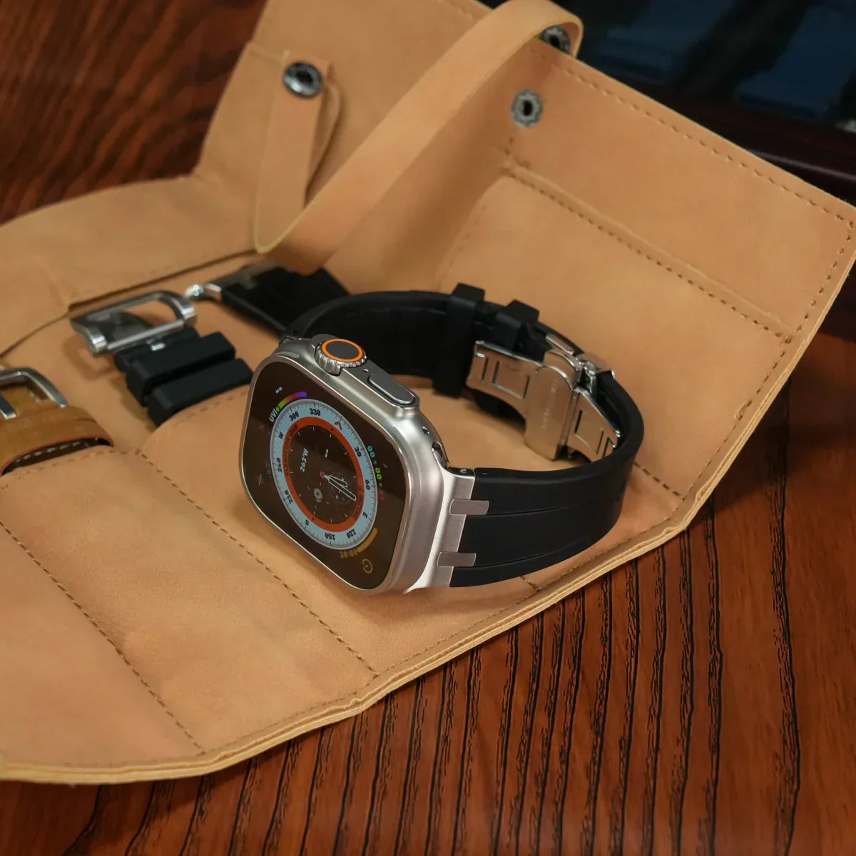 Luxury AP Butterfly Buckle Silicone Band