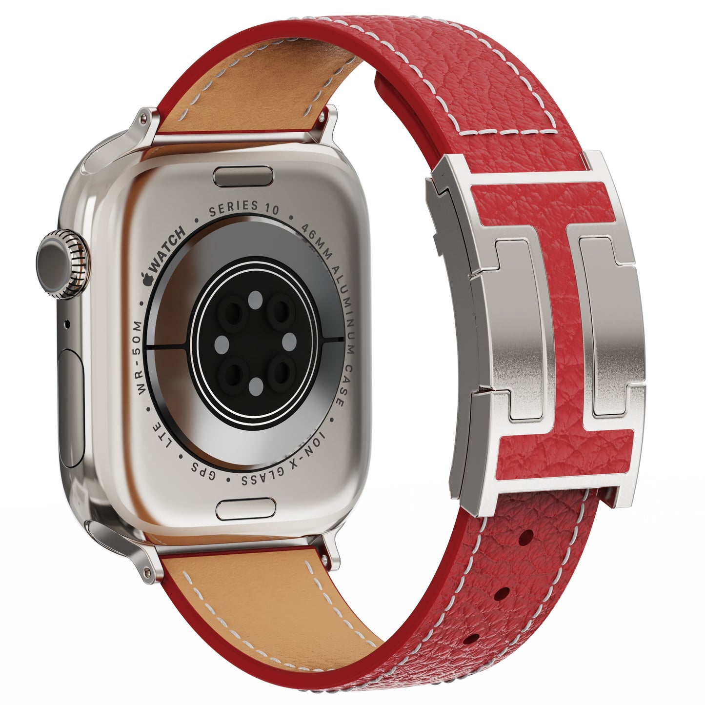 Leather Holiday Watch Strap for Apple Watch